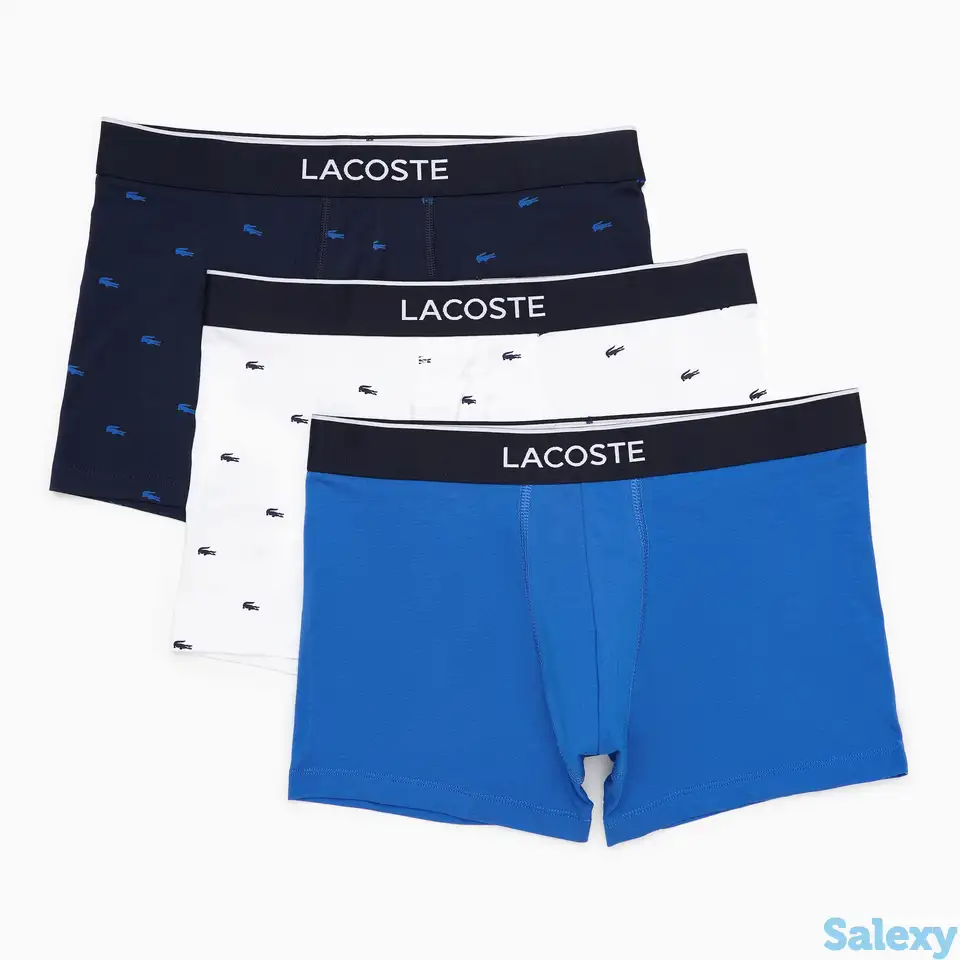 Мужское нижнее бельё lacoste (3 шт.), фотография 1