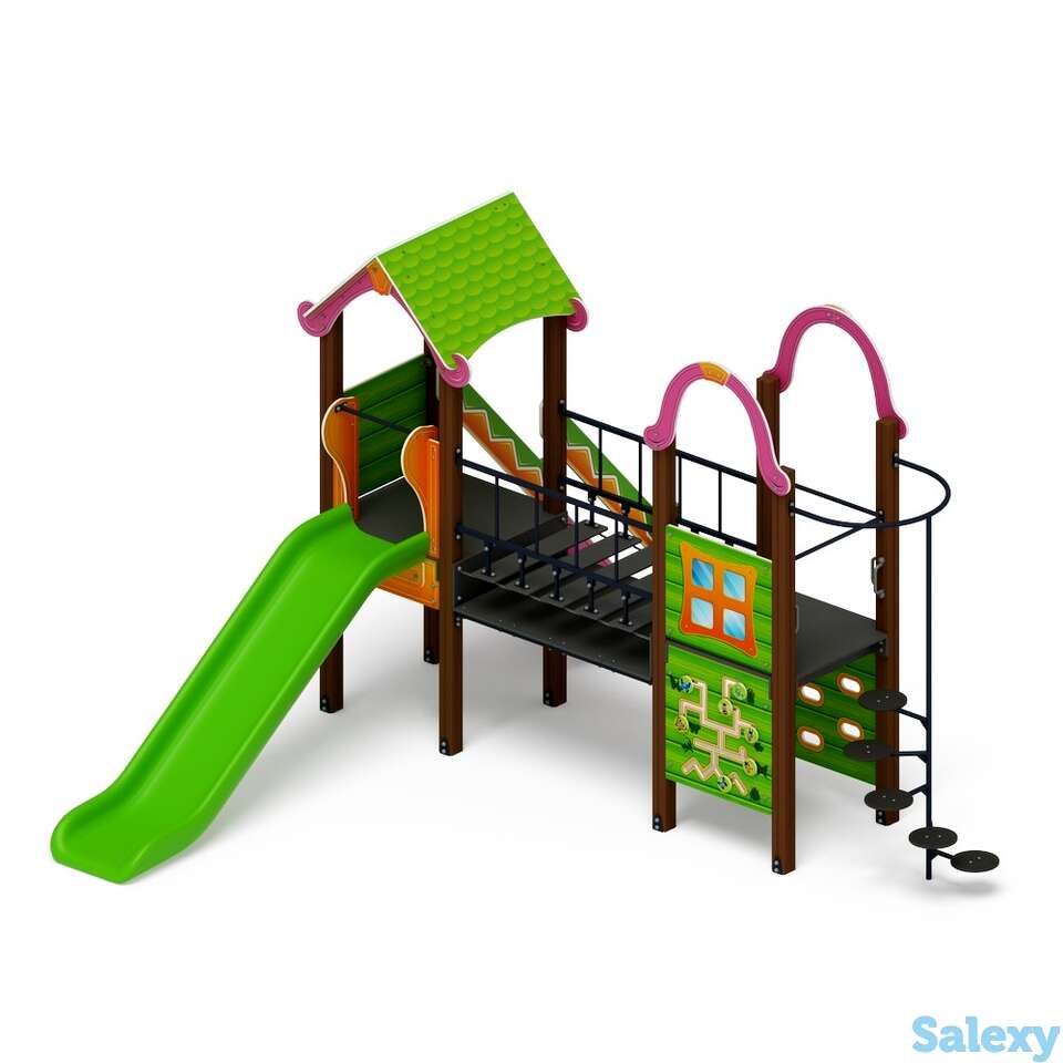 Детский игровой комплекс «лукоморье» дик 2.25.10-01, фотография 1