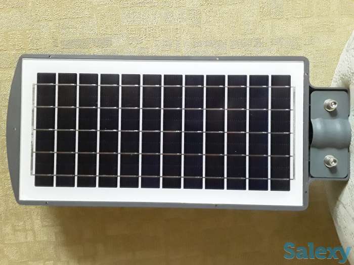 Прожектор 60W на солнечной батарее + подарок LED лампа 6W, фотография 3