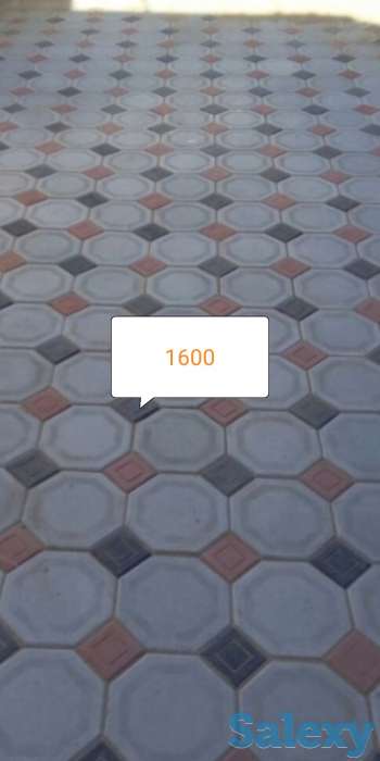 Брусчатка, поребрики, арычки, фотография 1