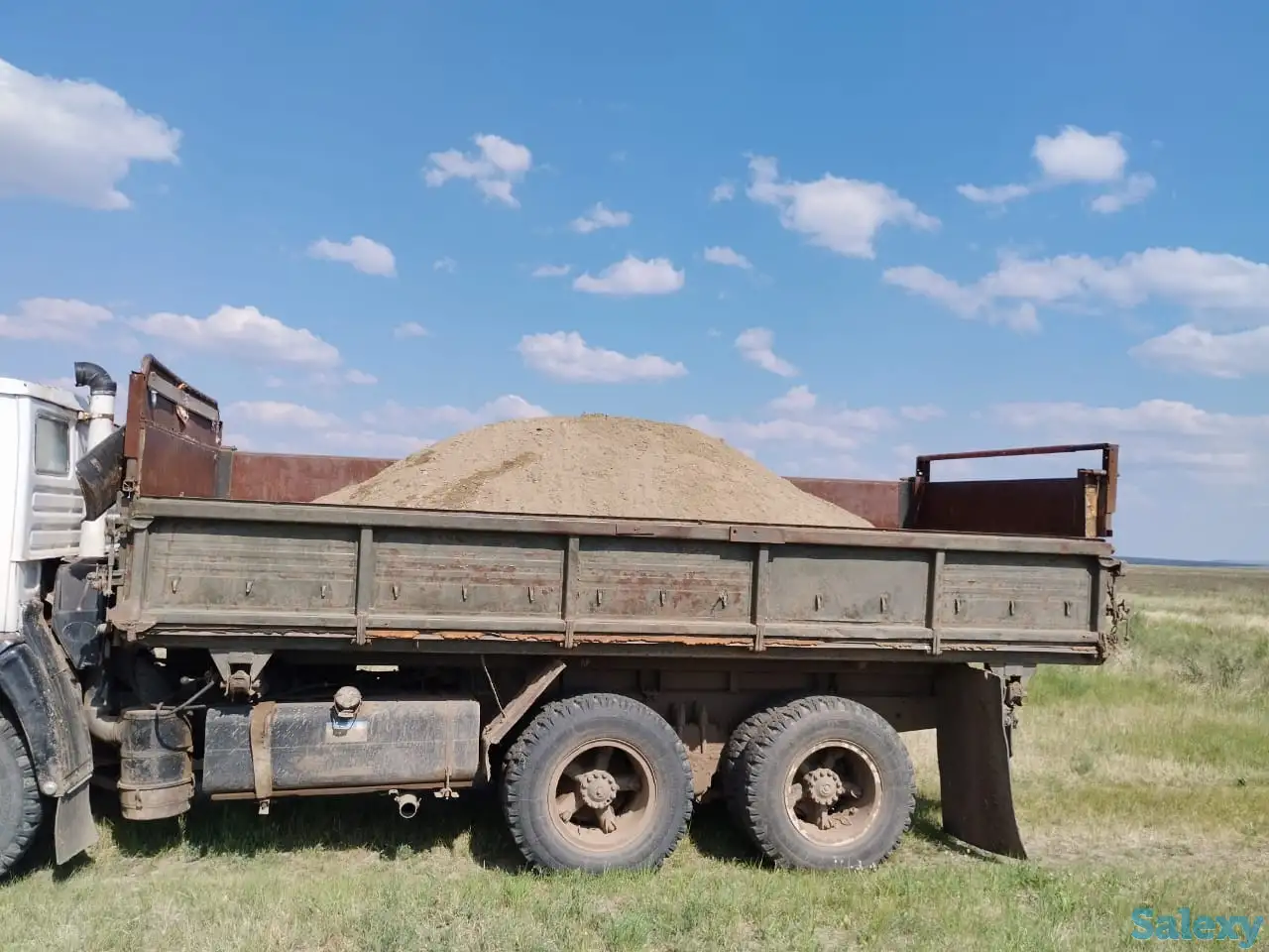Доставка баласт, песок, навоз, вывоз мусора, вспашка земли, погрузчик., фотография 1