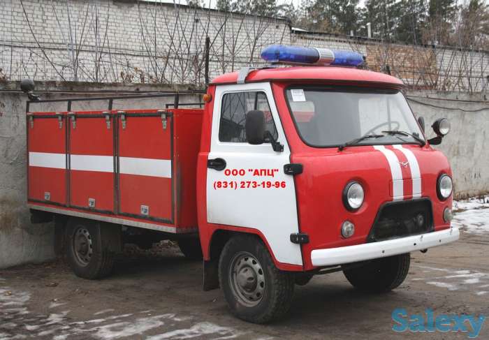Пожарный автомобиль УАЗ цистерна 900 литров, фотография 2