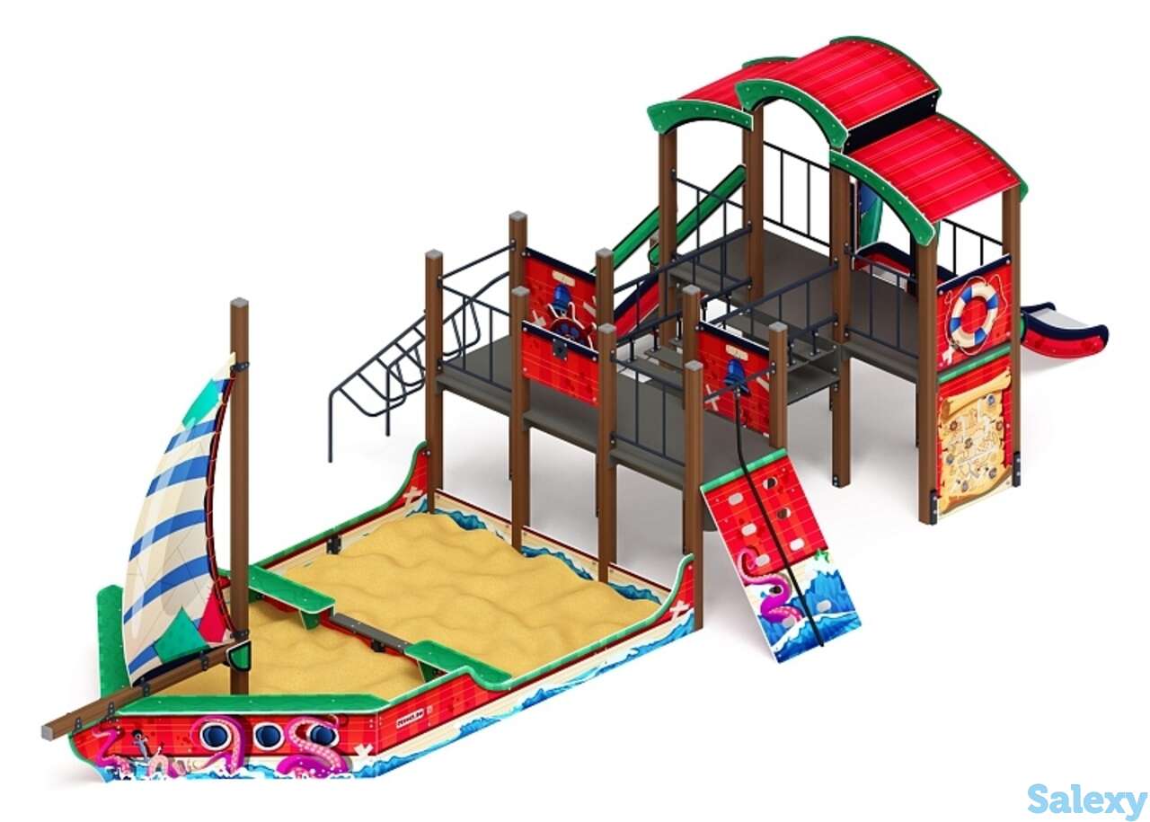 Парусник (мульт) - дик 2.03.3.02-03 - игровой комплекс н=1200, фотография 1