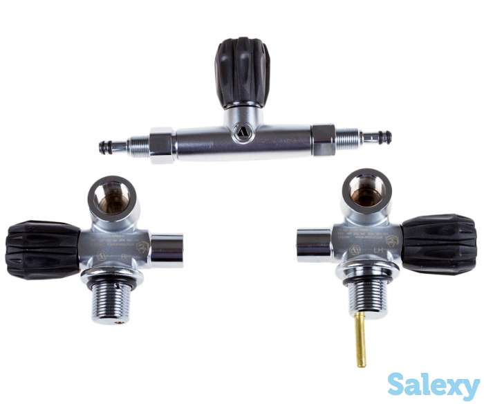 Вентиль под манифолд 300 бар din (левый), фотография 3