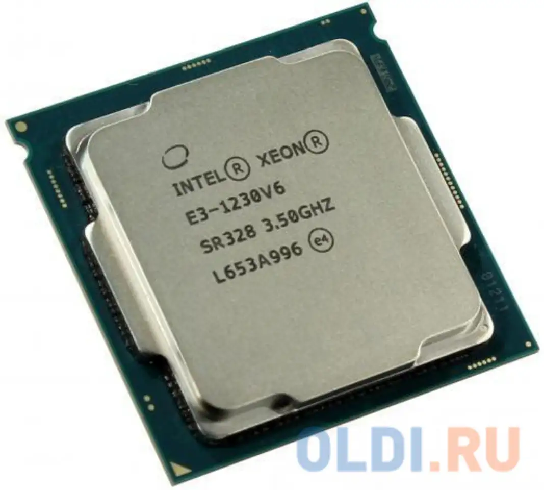 Процессор intel xeon e3-1230v6 3.5ghz 8mb lga1151 oem, фотография 1