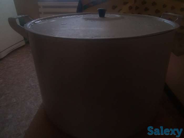 Кастрюля для бешбармака, хранения продуктов на 10 литров, фотография 1