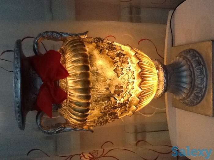 продам светильник-вазу  (Индонезия) из индийской керамики (борокко), фотография 1