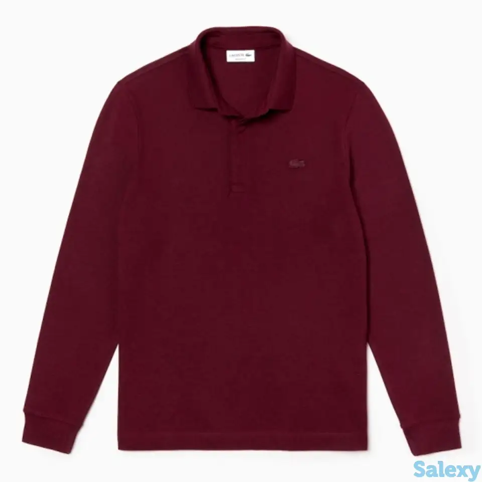 Мужское поло lacoste с длинным рукавом, фотография 1