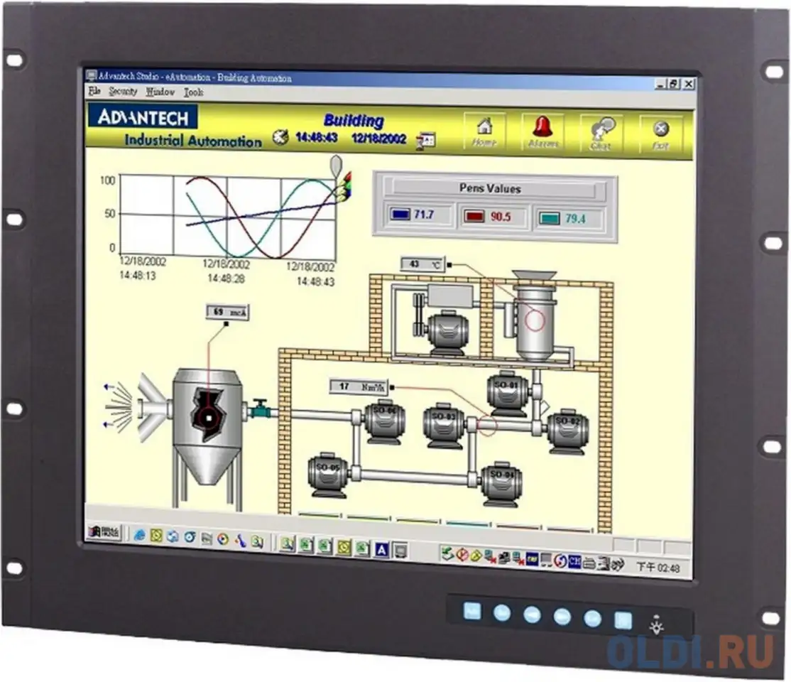 Монитор advantech fpm-3191g-r3be, фотография 1