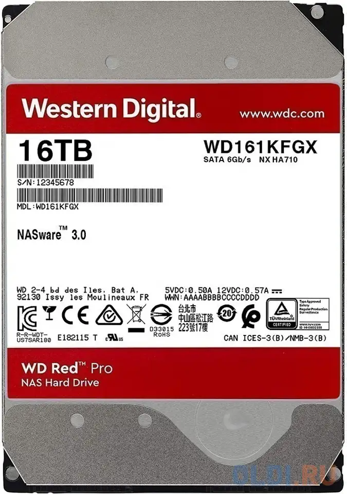 Жесткий диск western digital wd161kfgx 16 tb, фотография 1