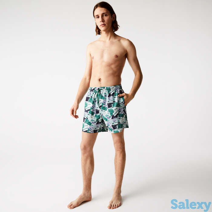 Купальные мужские шорты lacoste, фотография 1