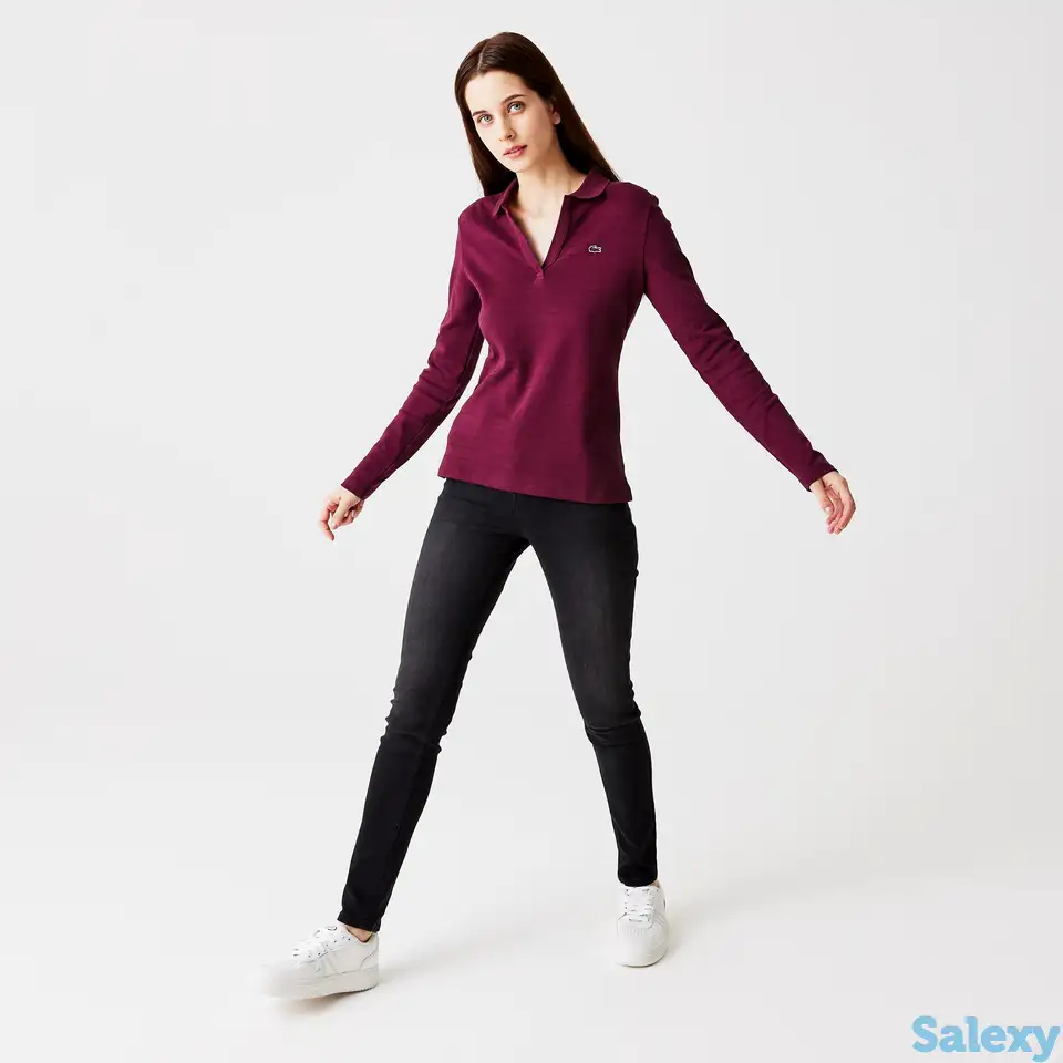 Женские облегающие джинсы lacoste skinny fit, фотография 1