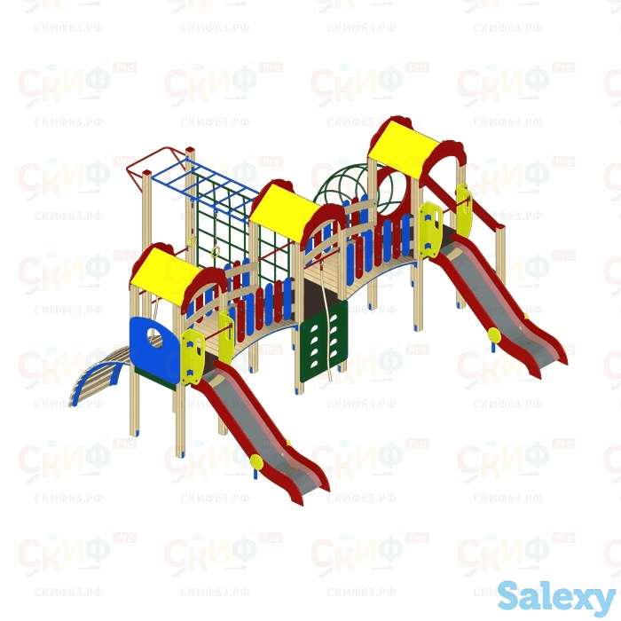 Детский игровой комплекс «Городок» ДИК 303, фотография 1