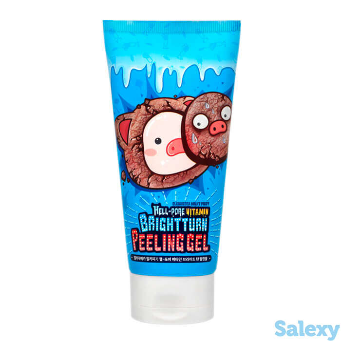 Пилинг-гель elizavecca hell-pore vitamin bright turn peeling gel, фотография 1