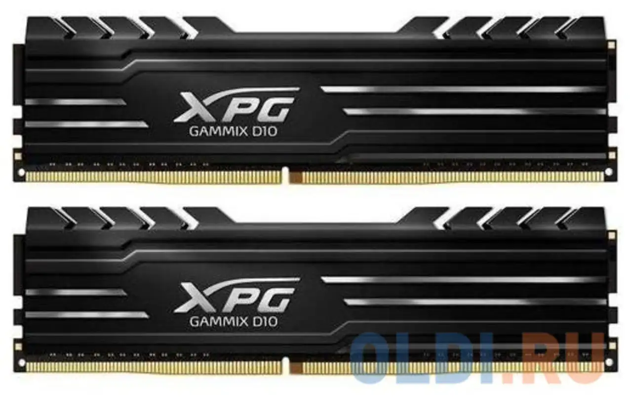 Оперативная память для компьютера a-data xpg gammix d10 dimm 16gb ddr4, фотография 1