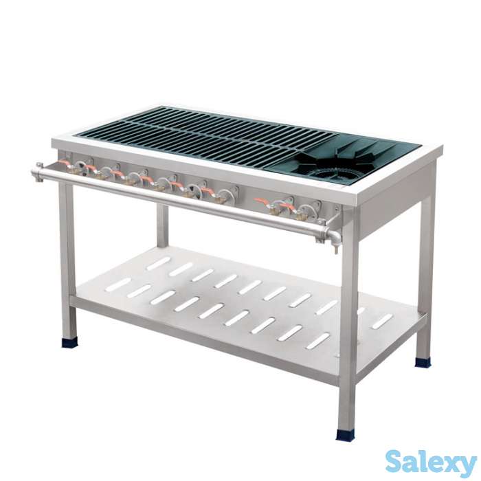 Промышленная  газовая плита на  8 кранов., фотография 1