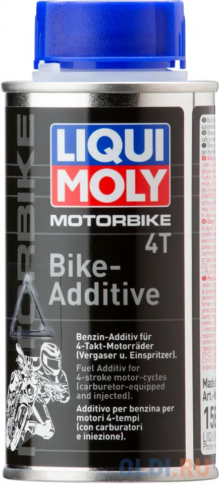 Присадка для очистки топливной системы liquimoly 4-тактных двигателей motorbike 4t-bike-additiv 1581, фотография 1