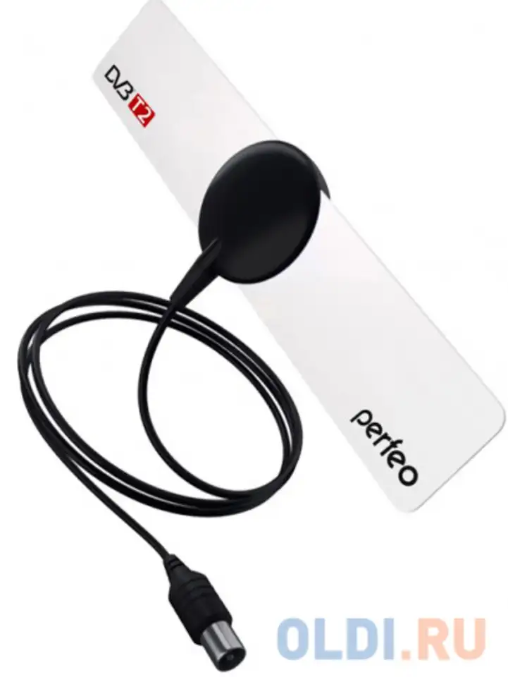 Антенна perfeo wispy pf-tv1407 dvb-t2 пассивная, фотография 1