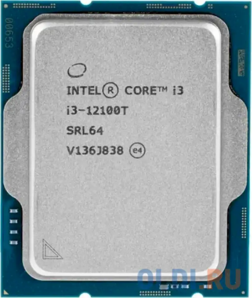Процессор intel core i3 12100t oem, фотография 1