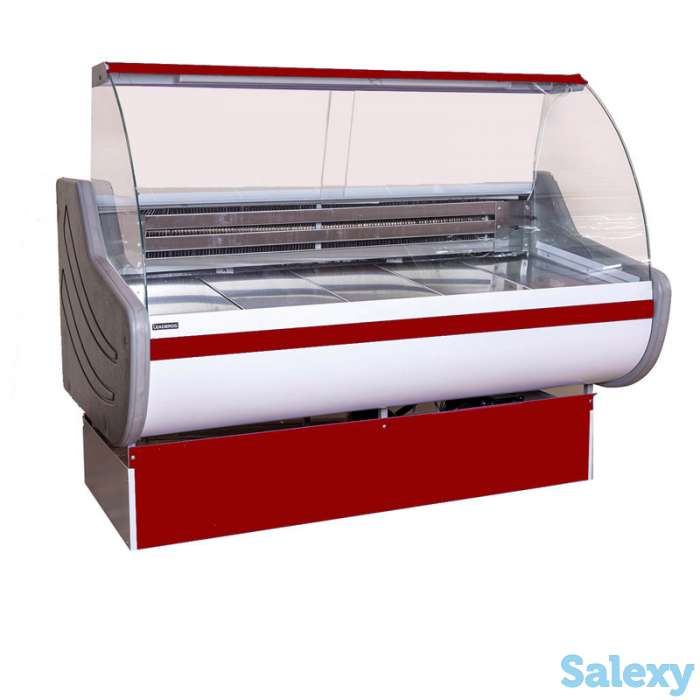 Витринный холодильник на 2 метра (-5...+5°C)., фотография 1