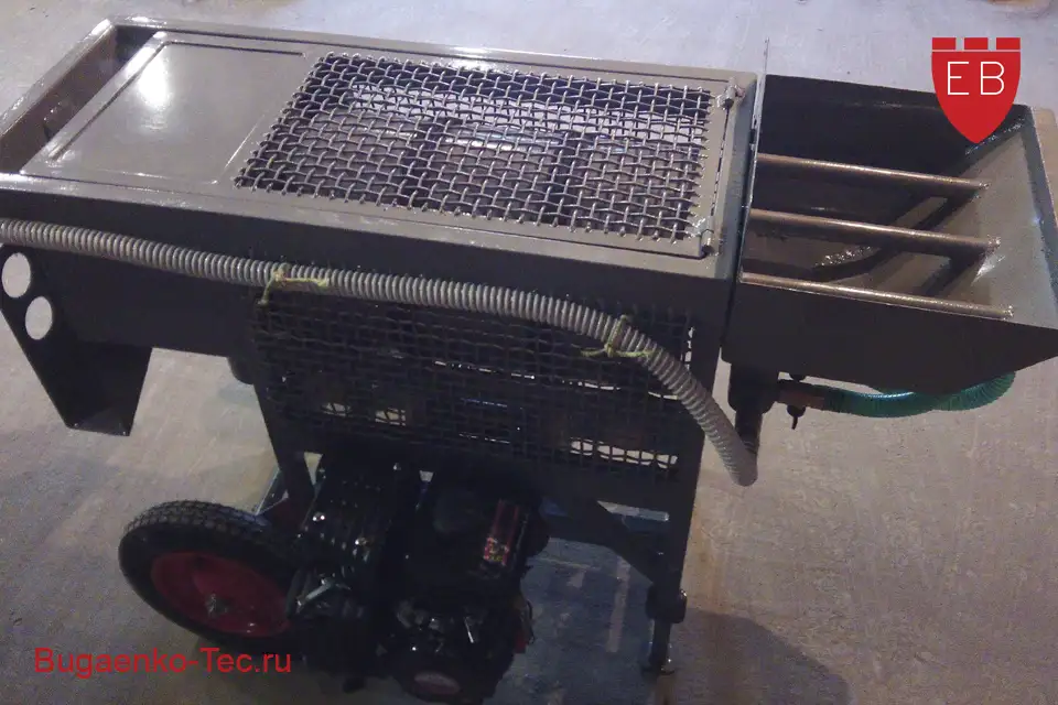 Moбильный прибop Скруббер Бутара В2-1 Вugаеnkо-Теc для добычи золота, фотография 2