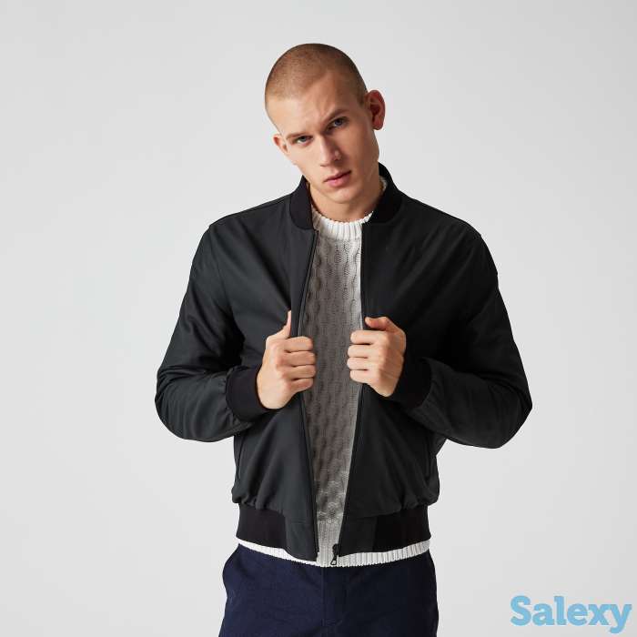 Кожанная куртка lacoste, фотография 1