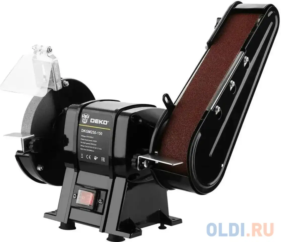 Станок заточной deko dkgm250-150 250w (063-4214), фотография 1