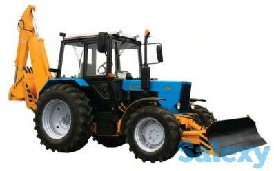 Экскаватор-бульдозер на базе трактора МТЗ 