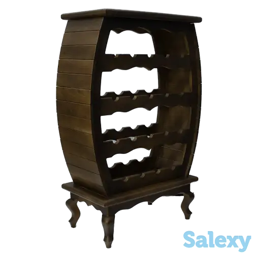 Стеллаж из натурального дерева, фотография 3