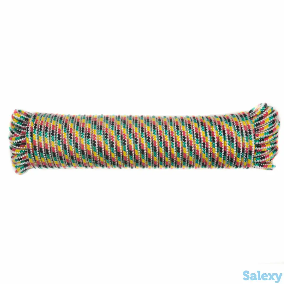 CРОЧНО ПРОДАМ Шнур полипропиленовый плетеный, 6мм*20м, фотография 1