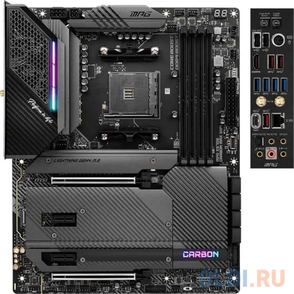 Материнская плата msi mpg x570s carbon max wifi, фотография 1