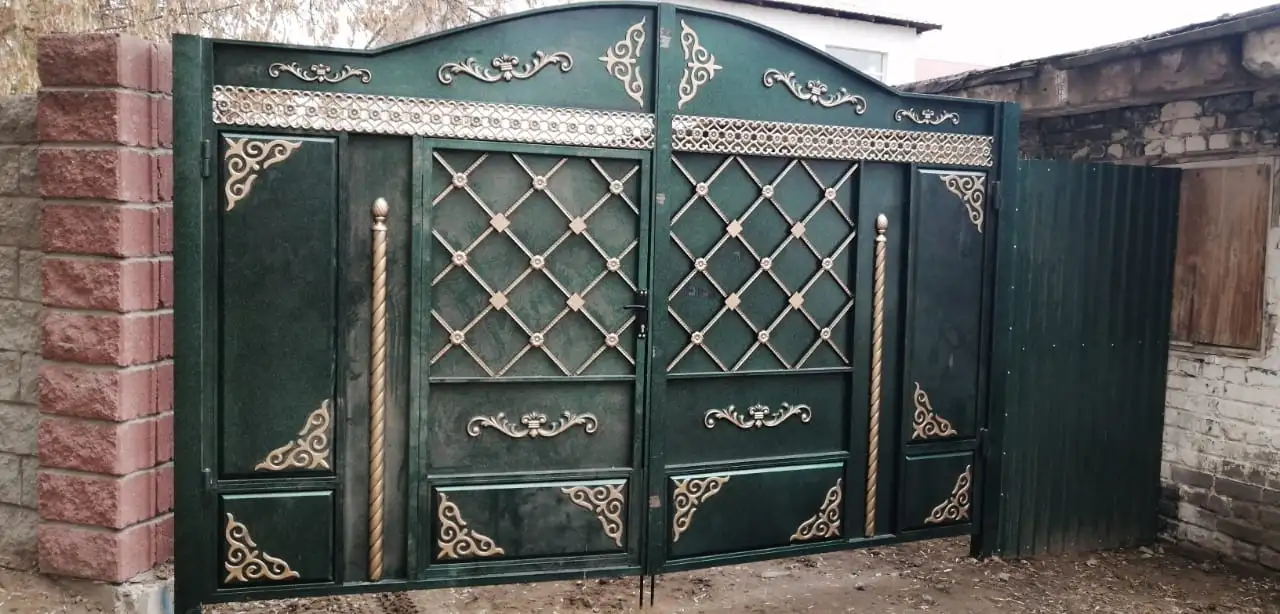 Принимаем заказы на изготовление металлических ворот дверей и решеток по оптимальным ценам, фотография 9