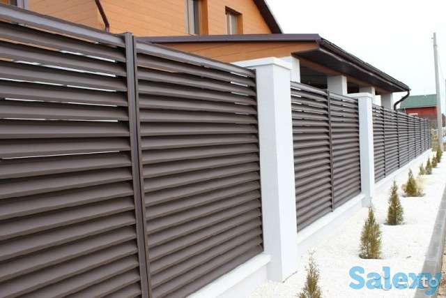 Сайдинг, заборы жалюзи, софиты, кассеты, фотография 10