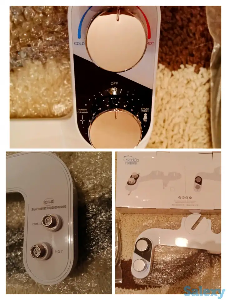 Биде накладка портативное, Хол/гор вода. Новое, фотография 3