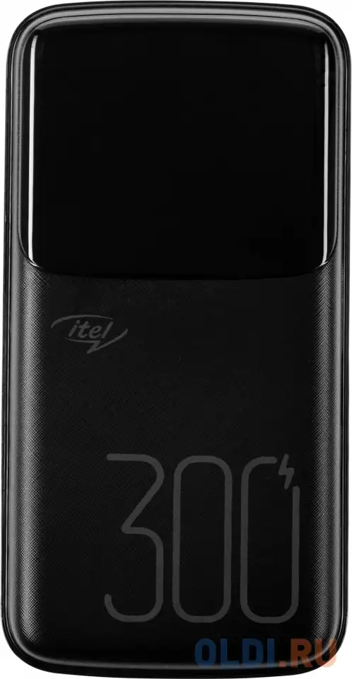 Внешний аккумулятор power bank 30000 мач itel ipp-85 черный, фотография 1