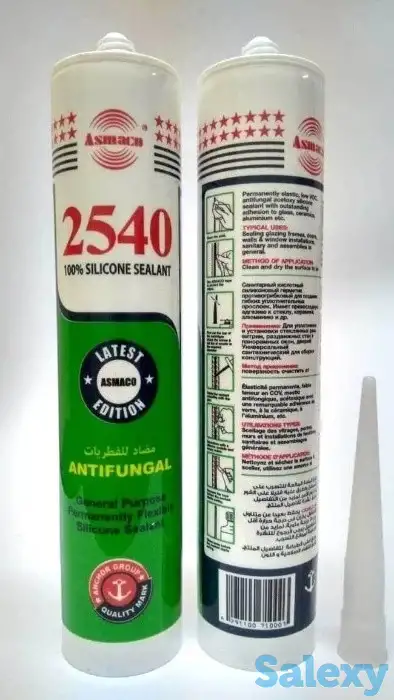 ASMACO 2540 однокомпонентный силиконовый герметик, фотография 1
