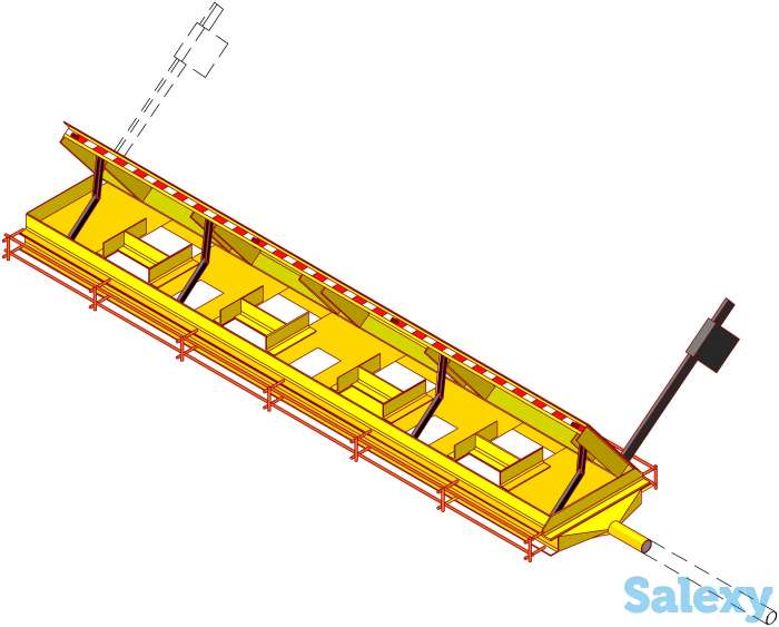Блокиратор дорожный, противотаранное устройство (накладной, врезной в ассортименте), фотография 2