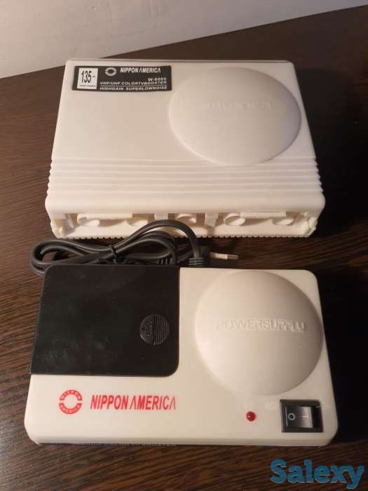 Цветной усилитель для ТВ телевизора, UHF VHF Nippon America, фотография 4