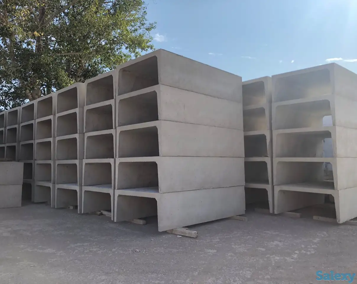 ЖБИ: перемычки, кольца, лотки, крышки, лестничные ступени, фотография 3