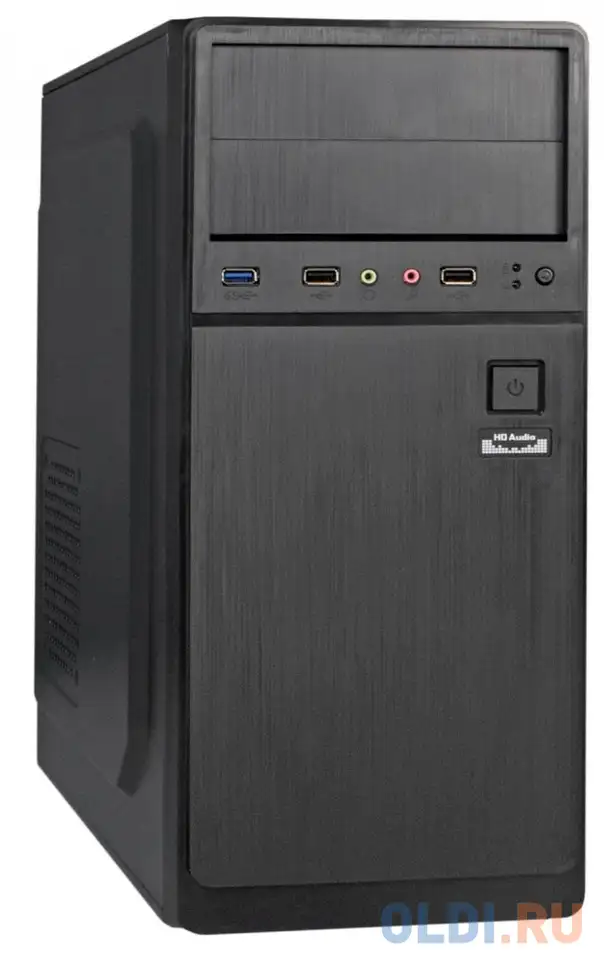 Корпус atx exegate xp-402u 600 вт чёрный ex283740rus, фотография 1