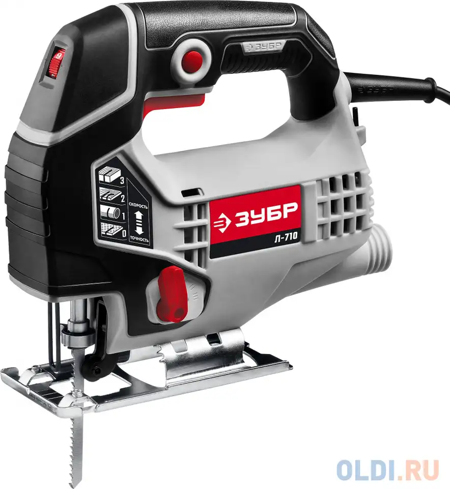 Лобзик зубр л-710 710 вт, фотография 1
