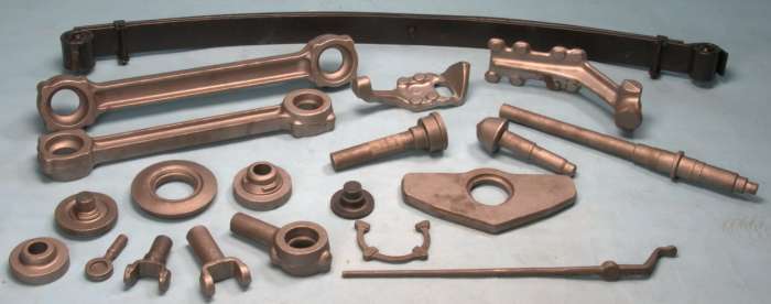 Кузнечное производство, горячая объёмная штамповка, кованые заготовки, фотография 3