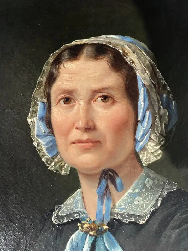 Клод-Мари Дюбюф потрет Дама из высшего общества, фотография 3