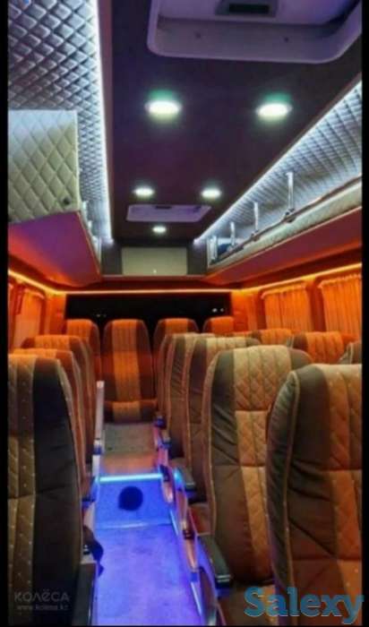 Мерседес бенз Спринтер 20 местный. Принимаю заказ как внутри-городские, так и меж-городские перевозки. VIP салон со всем, фотография 3