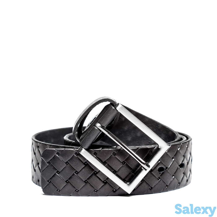 Ремень мужской abbots black, фотография 1