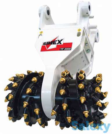 Роторная фреза Simex TF1100 (Италия) для экскаваторов от 20-34 тонн., фотография 1