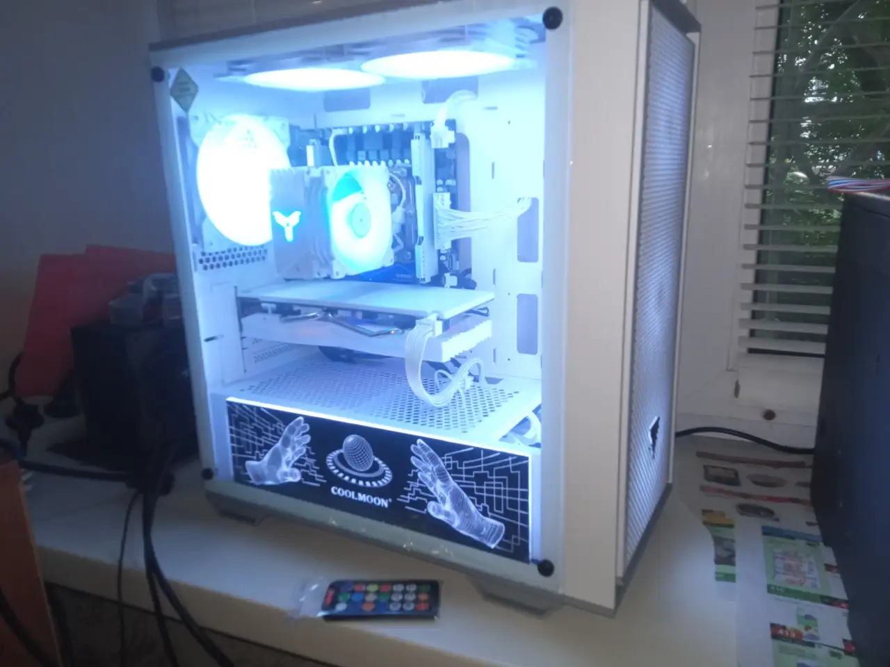 Игровой компьютерный блок Core i7 DDR4 16Gb 2666 MHz RX 580 8GB ssd 512, фотография 11