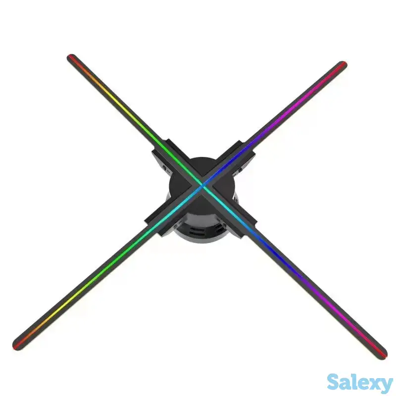 3D-голографический Модернизированный рекламный вентилятор., фотография 1