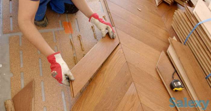 Укладка ламината, паркета, линолеума, фотография 2