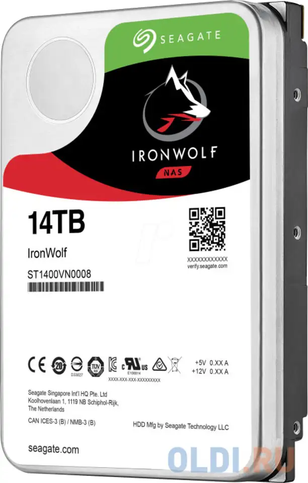Жесткий диск seagate ironwolf 14 tb, фотография 1